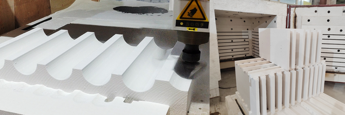 Ceramic Fiber Bulk for Vacuum Formed Shapes