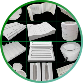 Polycrystalline Wool Board for Fabrication