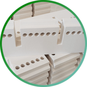 CCEWOOL® Vacuum-Formed Ceramic Fiber Shapes